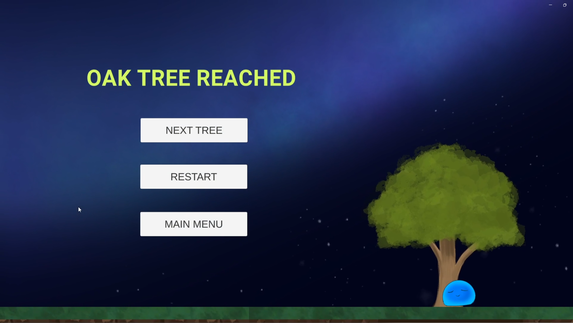 Level Complete Screen